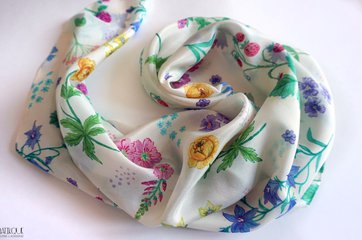 Шейный платок «Полевые цветы»