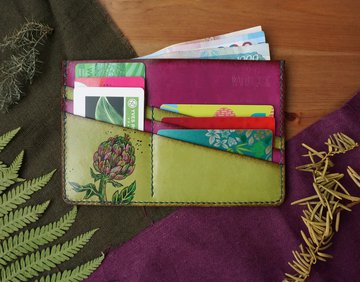 Плоский кошелёк «Зелёный артишок» - фото 3