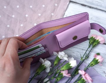 Складной кошелёк "Lilac Magnolia" - фото 4