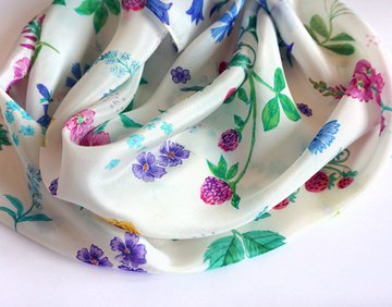 Шейный платок «Полевые цветы» - фото 4