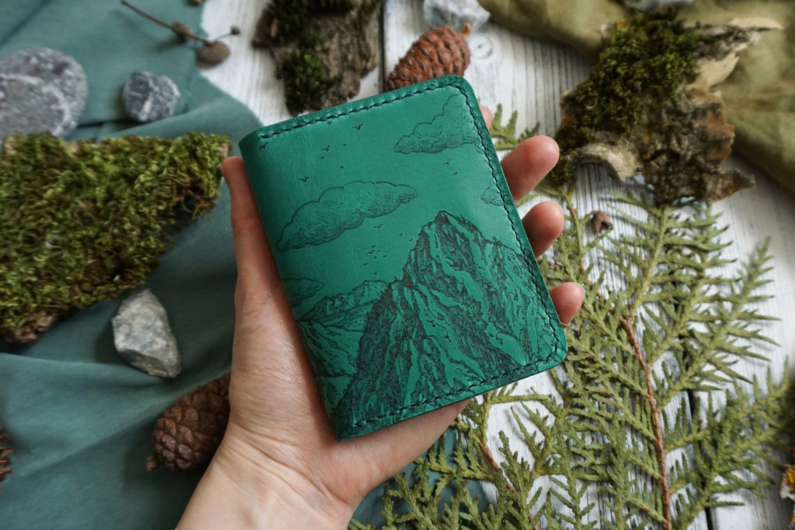 Маленький кошелёк «Горы Норвегии» - фото 1