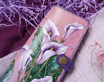 Кошелёк " Purple Calla lilies" - фото 2