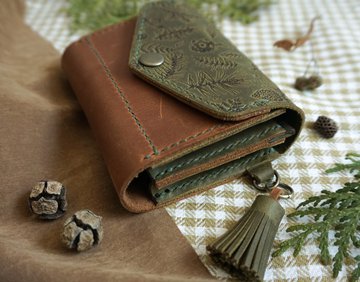 Маленький кошелёк  «Запах осеннего леса 2» - фото 2